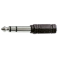Adattatore jack audio stereo 6,3 mm maschio a 3,5 mm maschio per collegamenti professionali e di consumo
