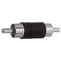 Adattatore RCA spina-spina compatto resistente per connessioni audio video impianti multimediali