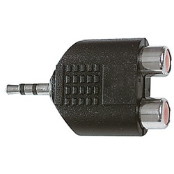 Adattatore spina stereo 3,5 mm doppia uscita RCA per impianti audio professionali e domestici