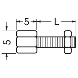 Distanziatore metallico resistente per connessioni a vaschetta installazioni elettriche sicure e ordinate