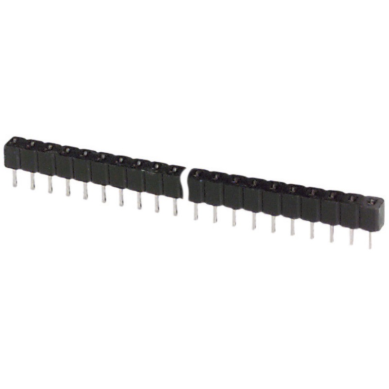 Connettore femmina 40 poli passo 2,54 mm per cablaggio elettrico affidabile