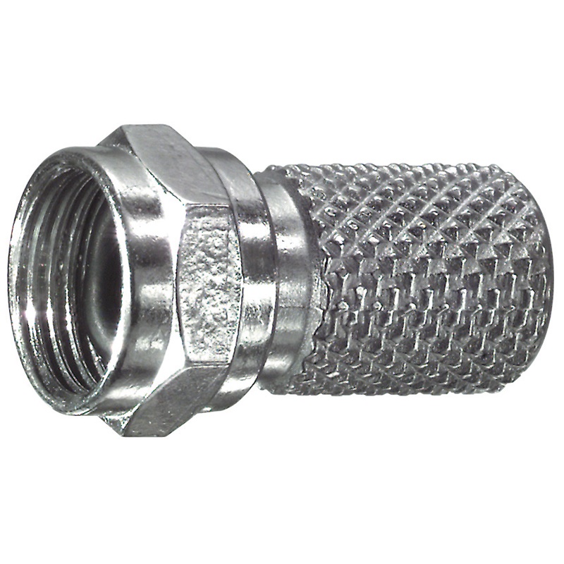Spina F avvitabile per cavo 5 mm con anello di tenuta, connessioni elettriche sicure e durature