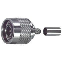 Spina a crimpare RG58 per cavo coassiale, connessione stabile e resistente, installazioni elettriche professionali