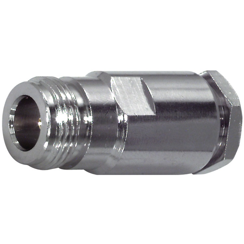Presa volante tipo N per cavo RG58, connessione stabile, installazione rapida, uso in impianti antenna e trasmissione dati