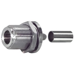 Presa pannello N UG556/BU connessione a crimpare resistente per installazioni elettriche professionali