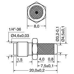 Presa volante SMA reverse RG58 con connessione rapida e struttura robusta per impianti elettrici e trasmissione dati