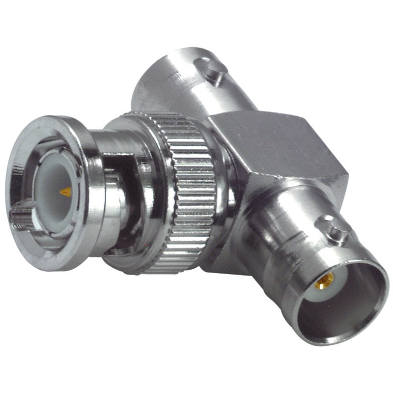 Adattatore BNC a T maschio 2 femmine UG274 per segnale video e dati professionale