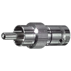 Adattatore audio-video spina RCA presa BNC connessione stabile uso domestico e professionale