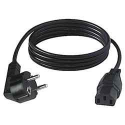 Cavo alimentazione SCK 90 spina C13 3x0,75 mm² 2 metri resistente e affidabile