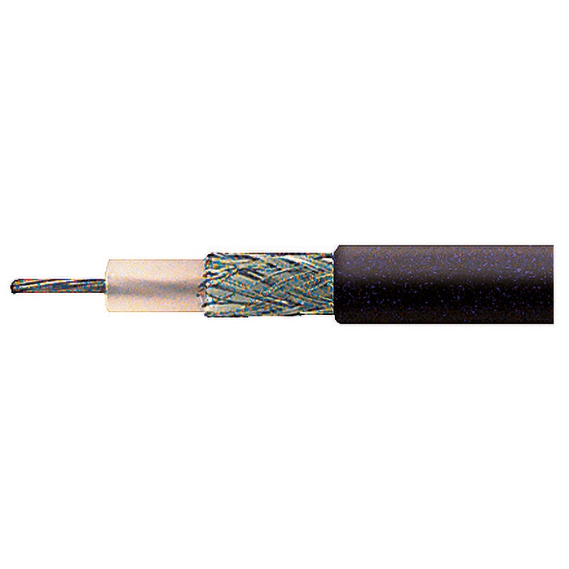 Cavo coassiale RG58 50 ohm alta schermatura per trasmissioni radio professionali