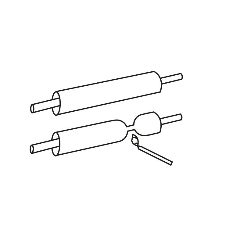 Bobina termoregolatrice diametro 19 mm compatta per controllo temperatura applicazioni elettriche
