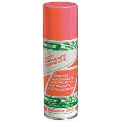 Spray disossidante lubrificante ecologico 200 ml per manutenzione componenti elettrici
