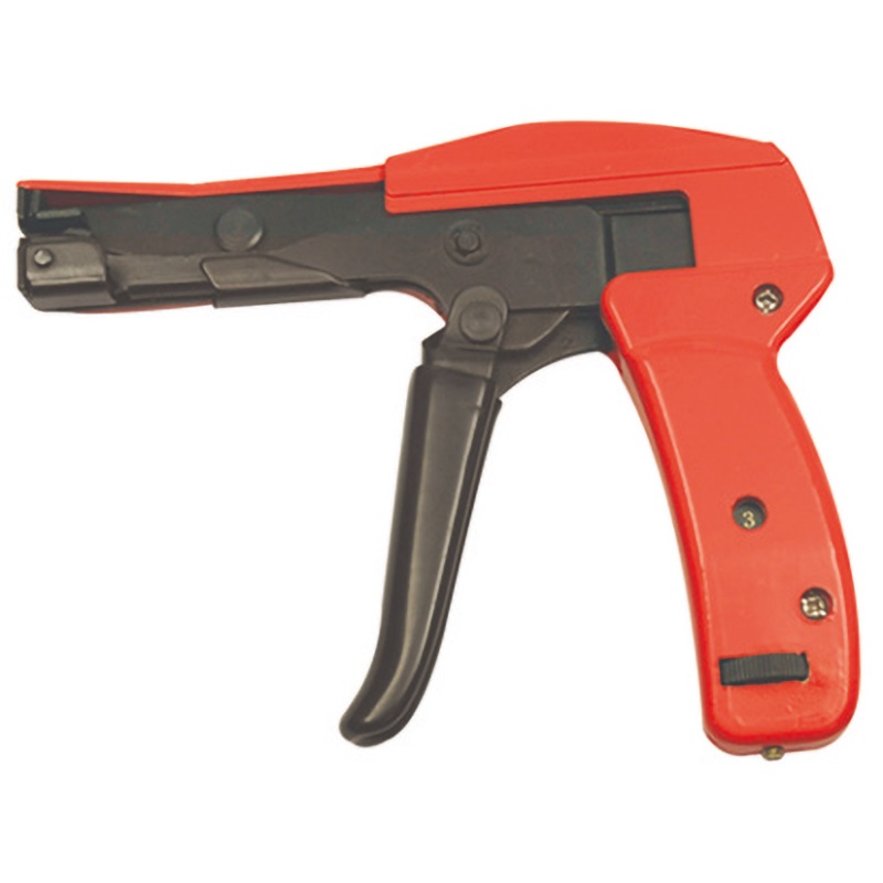 Utensile aggrafatura fascette ergonomico resistente per cablaggi elettrici professionali