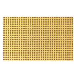 Piastra vetro isolante 100x160 mm passo 5,08 mm per installazioni elettriche professionali