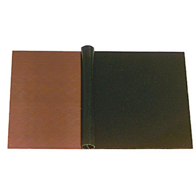 Piastra pressione singola 100x160 mm resistente per impianti elettrici professionali