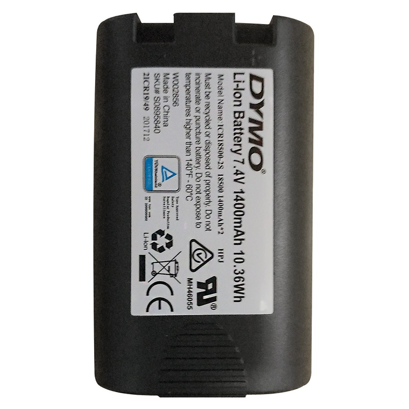 Pacchetto batterie agli ioni di litio DYMO compatto alta autonomia per dispositivi elettrici