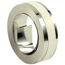 Nastro alluminio resistente per etichettatrici Dymo M11 uso industriale impianti elettrici