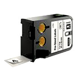 Nastro laminato 21x39 mm nero/bianco resistente per applicazioni elettriche professionali
