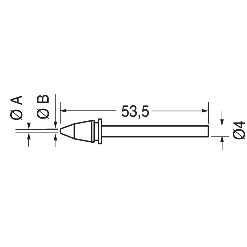 Punta dissaldatura X-Tool 722EN1023 precisione durata interventi elettronici e elettrici