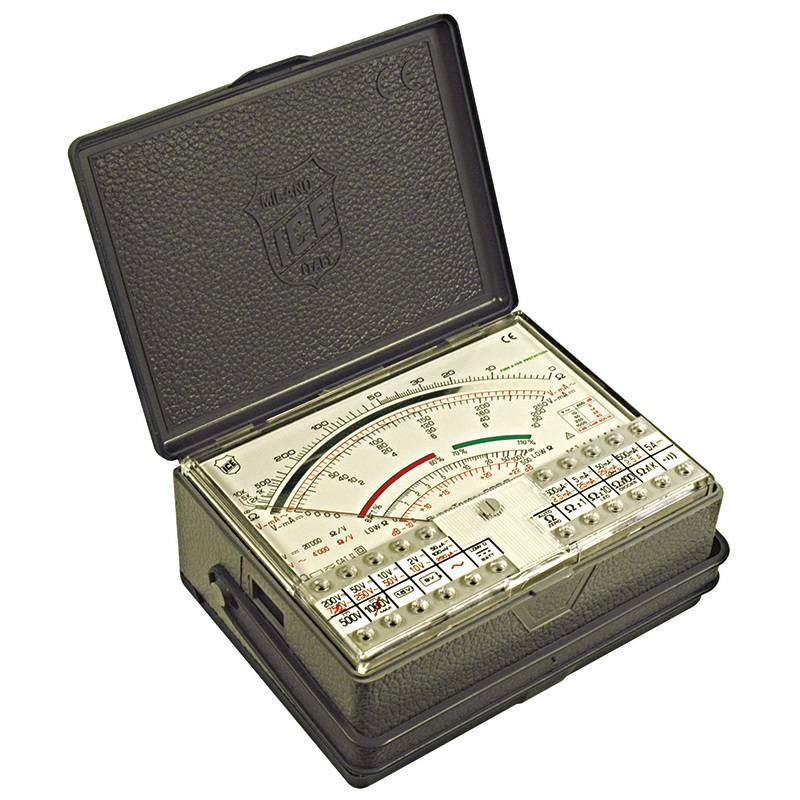 Multimetro analogico mod. 680R, misurazioni precise tensione corrente resistenza, uso professionale elettricisti