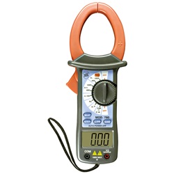 Pinza amperometrica digitale modello 760, misurazione precisa corrente, sicurezza senza contatto, uso professionale impianti elettrici