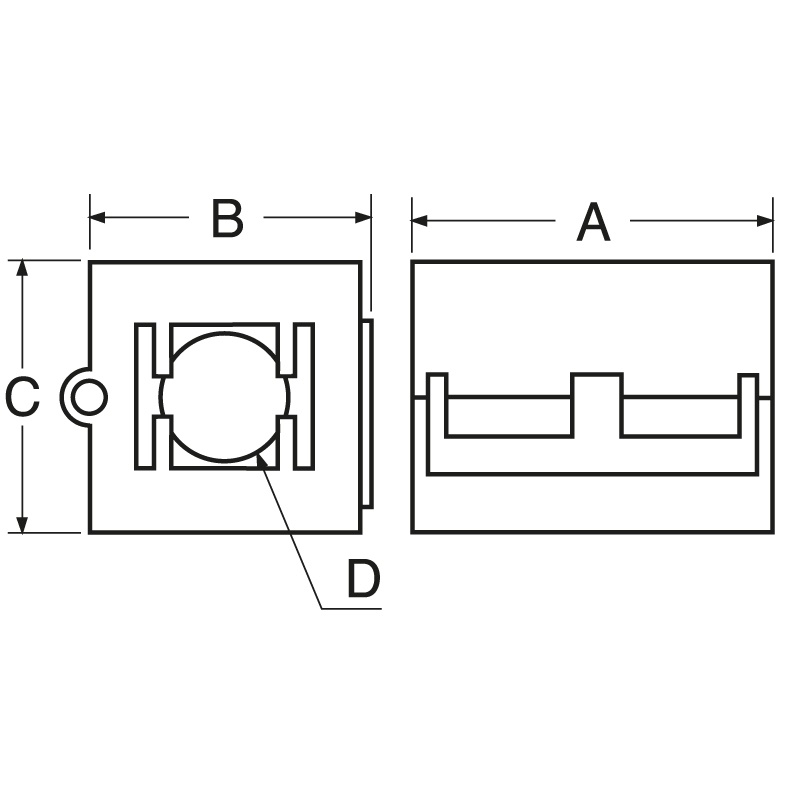 Filtro antidisturbo cavo diametro 10 mm riduzione interferenze elettromagnetiche installazioni elettriche