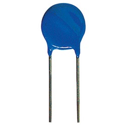 Varistore Zenamic 350pF compatto 13x15mm protezione sovratensioni elettriche circuiti elettronici