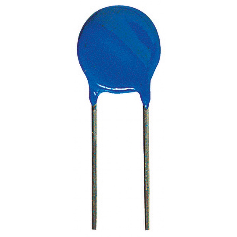 Varistore Zenamic 620pF diametro 17x19mm protezione sovratensioni circuiti elettrici