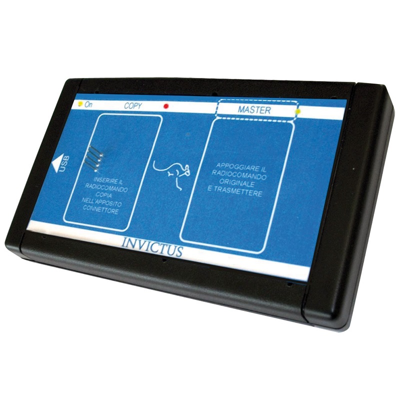 Programmatore radiocomandi compatibile vari modelli, controllo remoto efficiente, uso professionale elettrico