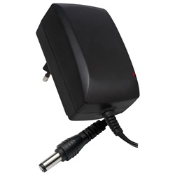 Alimentatore switching 24 V CC 1,12 A compatto efficiente per impianti elettrici professionali