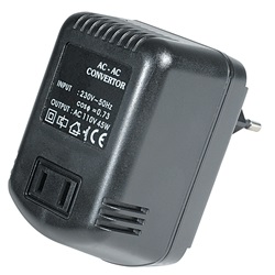 Convertitore tensione 220/110 VAC 45W compatto per uso domestico e professionale