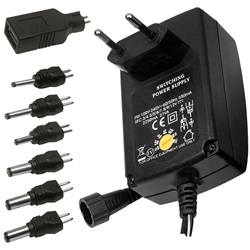 Alimentatore switching 27W uscita regolabile 3-12V CC compatto per applicazioni elettriche affidabili