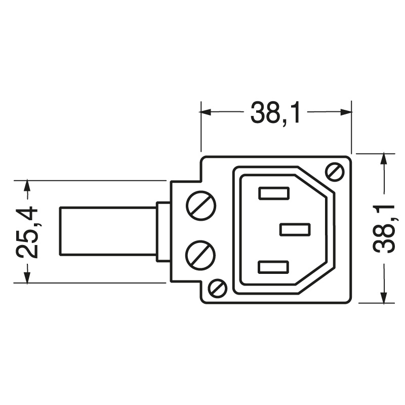 Spina volante tripolare angolata CEE con materiali resistenti per connessioni elettriche sicure e durature in ambito industriale e professionale