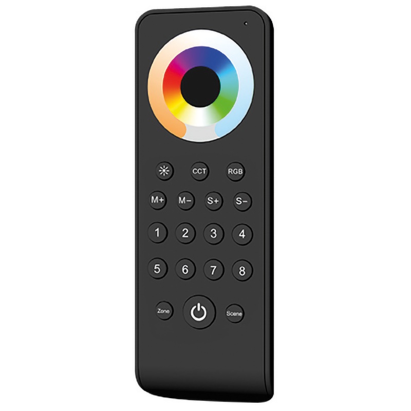 Radiocomando touch 8 zone RGB-CCT controllo luci ambienti domestici e commerciali
