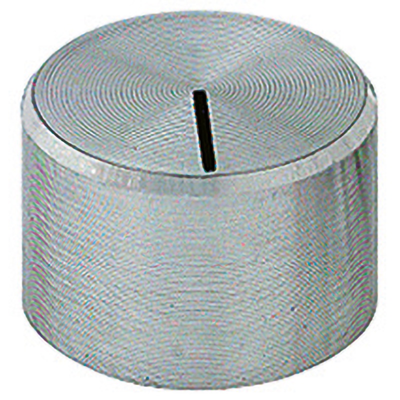 Manopola con indice nero diametro 18,5 mm altezza 12 mm per controllo preciso impianti elettrici