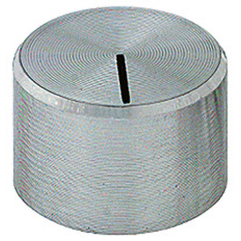 Manopola con indice nero diametro 18,5 mm altezza 12 mm per controllo preciso impianti elettrici