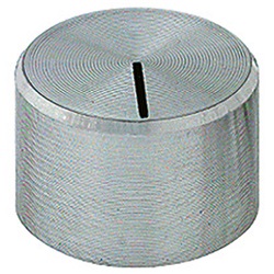 Manopola con indice nero diametro 18,5 mm altezza 12 mm per controllo preciso impianti elettrici