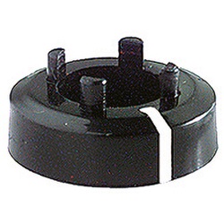 Copridado per manopola diametro 19,5 mm nero resistente per impianti elettrici sicurezza e finitura estetica