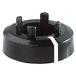 Copridado per manopola diametro 19,5 mm nero resistente per impianti elettrici sicurezza e finitura estetica