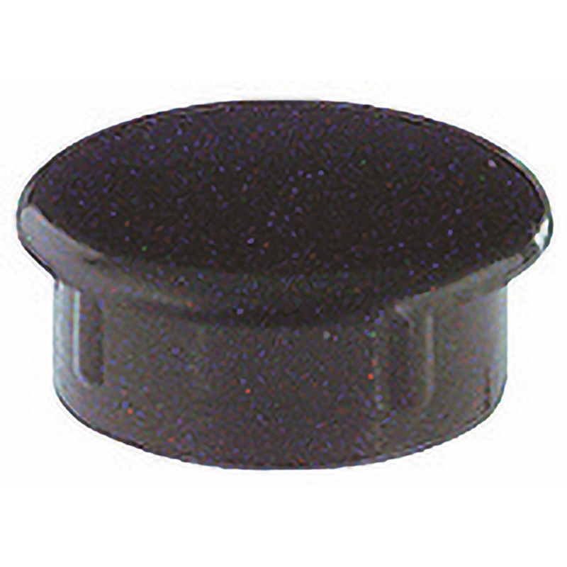 Cappuccio per manopola 17,5x7 mm nero resistente polvere umidità uso industriale e commerciale
