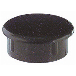 Cappuccio per manopola 17,5x7 mm nero resistente polvere umidità uso industriale e commerciale