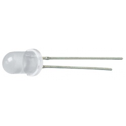 LED intermittente 5 mm rosso trasparente alta luminosità per segnalazione interna ed esterna