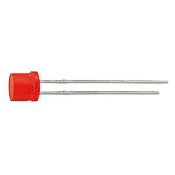 LED verde 5 mm piatto luminosità efficiente segnalazione industriale commerciale domestica basso consumo