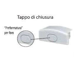 Tappo Universale Di Chiusura Per Profilo Rs15