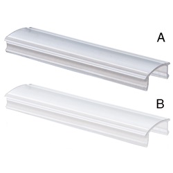 Copertura satinata 2 metri profilo S17 per installazioni elettriche protezione durevole design elegante