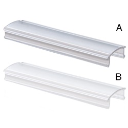 Copertura satinata 2 metri profilo S17 per installazioni elettriche protezione durevole design elegante