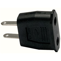 Spina riduttore adattatore presa americana a standard italiano, materiali resistenti, uso domestico e professionale