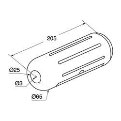 Box impermeabile TI-2100 compatto resistente protezione cavi ambienti esterni umidi