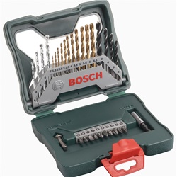 Set avvitatori e punte 30 pezzi professionale per impianti elettrici ergonomico resistente