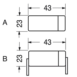 Batteria Ni-Cd 1,2V 1,3Ah terminali a saldare per applicazioni elettriche backup e dispositivi elettronici
